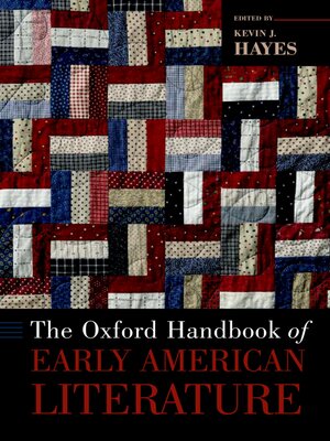 cover image of The Oxford Handbook of Early American Literature